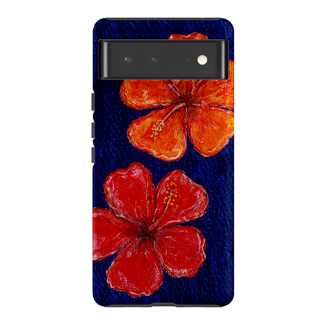 Hibiscus Flower Deep Blue