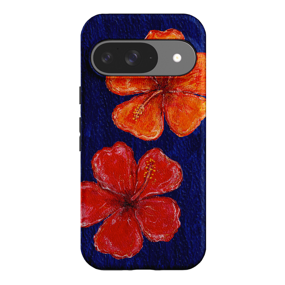 Hibiscus Flower Deep Blue