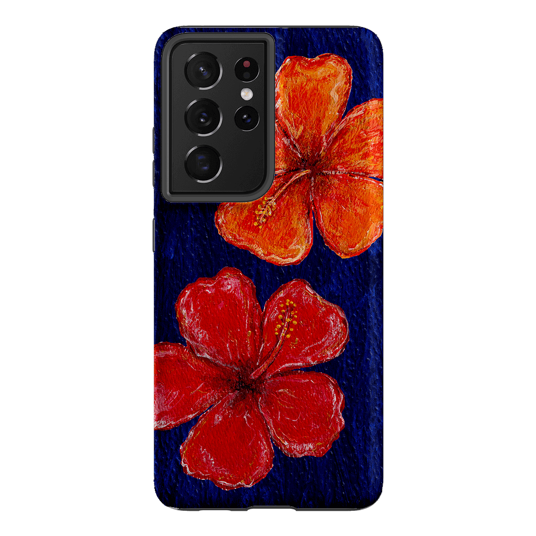 Hibiscus Flower Deep Blue