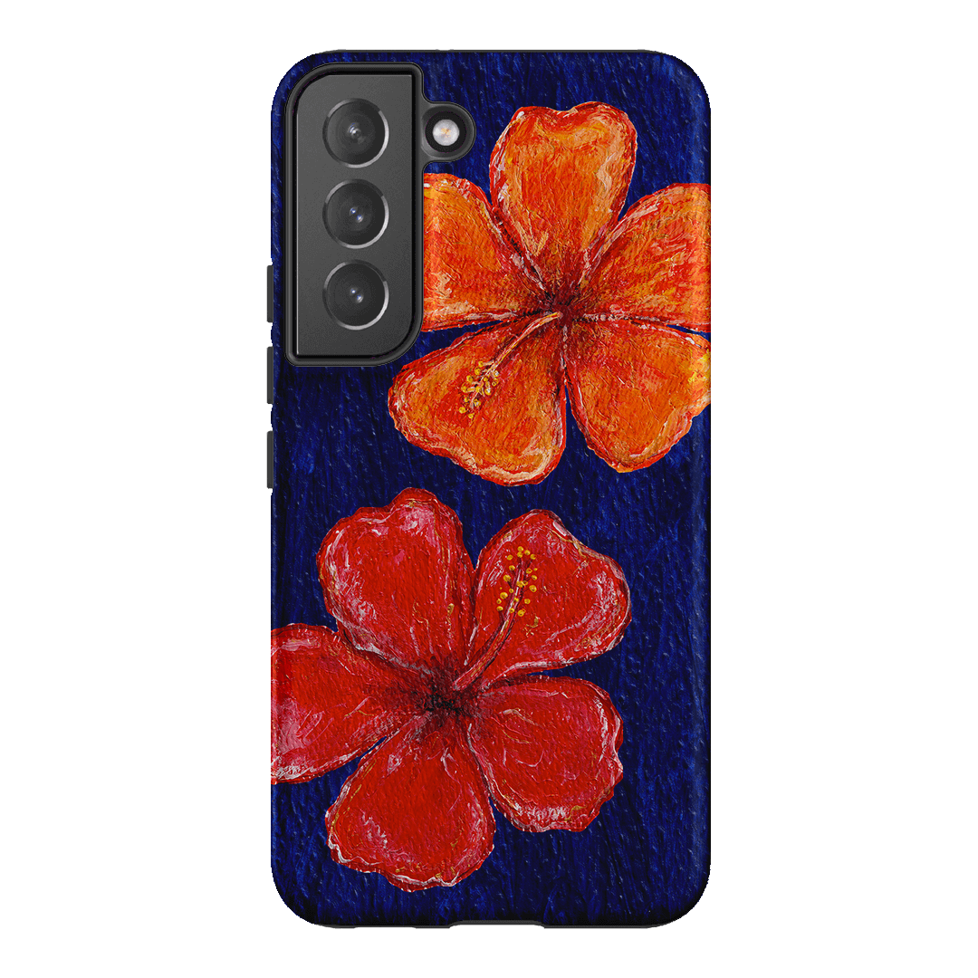 Hibiscus Flower Deep Blue