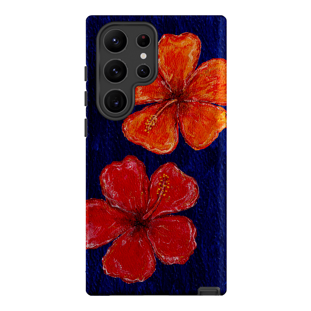 Hibiscus Flower Deep Blue