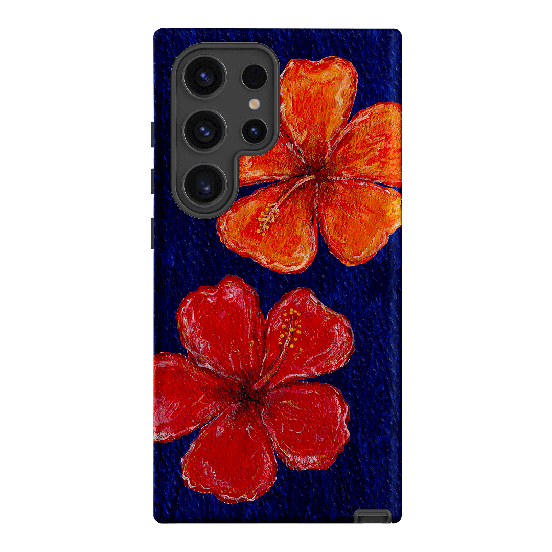 Hibiscus Flower Deep Blue