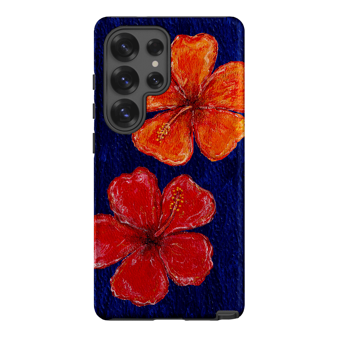 Hibiscus Flower Deep Blue